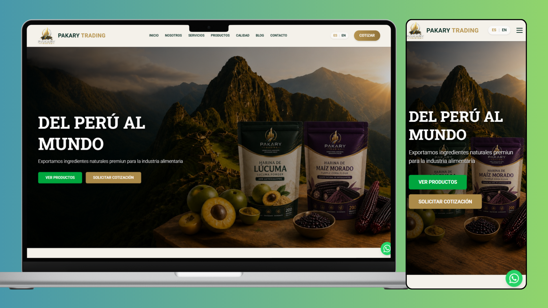 Pakary Trading — Ingredientes Naturales y Superfoods